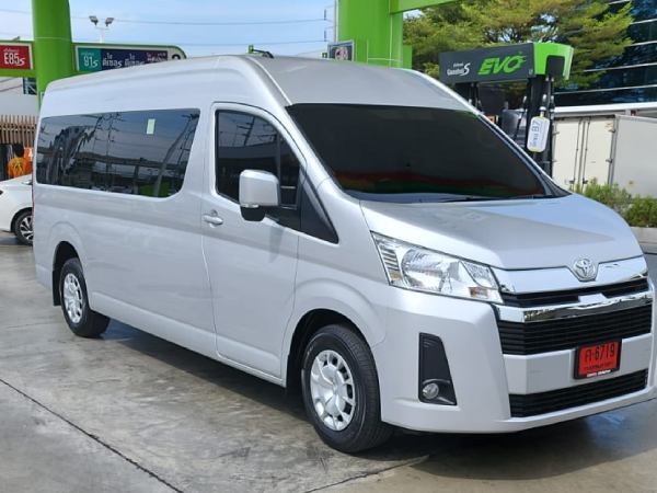 new minibus Toyota Commuter for taxi to Ban phe pier of Samet