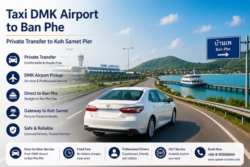Taxi DMK to Ban Phe