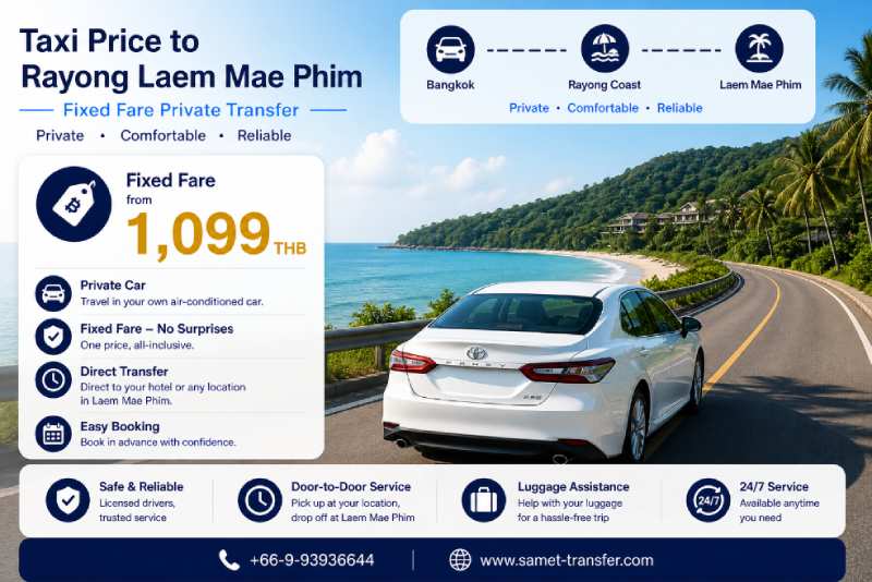 Taxi to Lae Maem Phim price