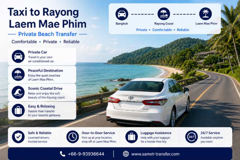 Taxi to Rayong Lae Mae Phim